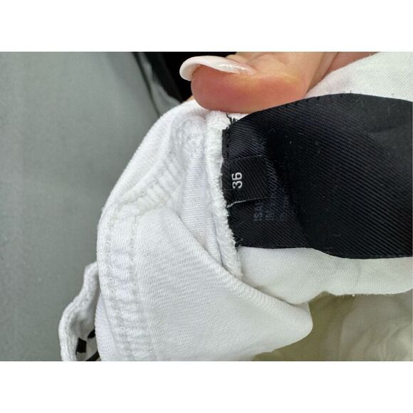 Isabel Marant Nadeloisa Whitewash High Rise Tapered Leg Jeans Size 4 (36) - Picture 9 of 15